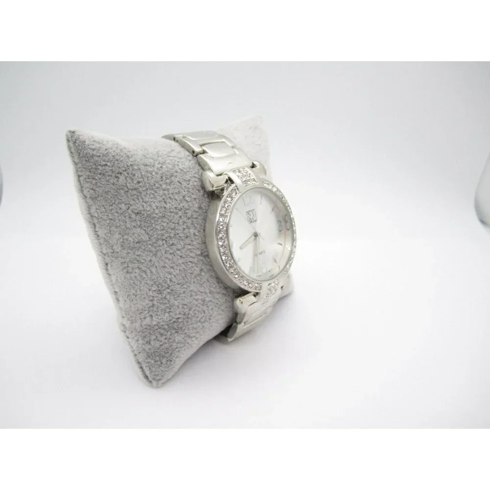 New Women's NY&C Quartz WR Analog 38mm Dial Causal Round Watch (E959)